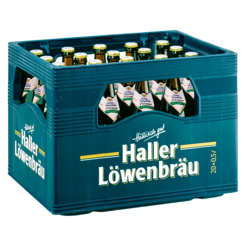 Haller Löwenbräu Edel-Pils 20x0,5l